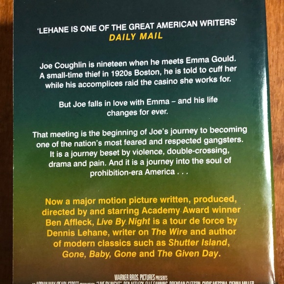 5 for $20!! Live By Night by Dennis Lehane - Picture 4 of 4